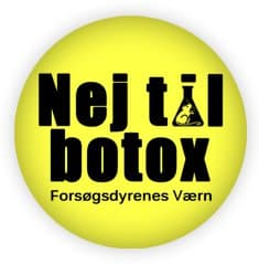 Nej til botox logo