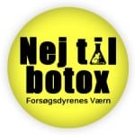Nej til botox logo